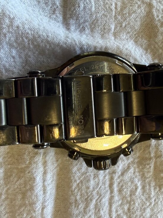 Michael Kors MK -5579 Oversized Hutton Gunmetal Watch main image 7